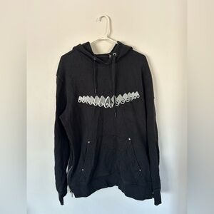 MOOSE KNUCKLES” QUARRY" HOODED SWEATSHIRT WITH LOGO Large